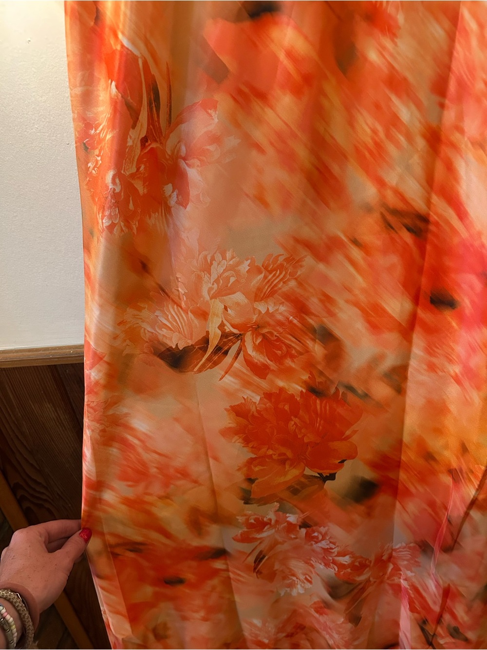 Pepper Mayo Orange floral print maxi dress - Picture 2 of 5